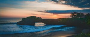 Tanah Lot Temple & Beach Sunset